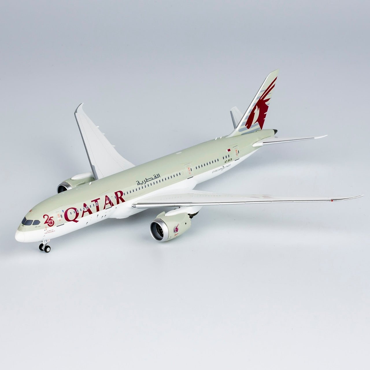 NG Models 59011 1:400 Qatar Airways 787 - 8 Dreamliner A7 - BCB (with 25th anniversary sticker)
