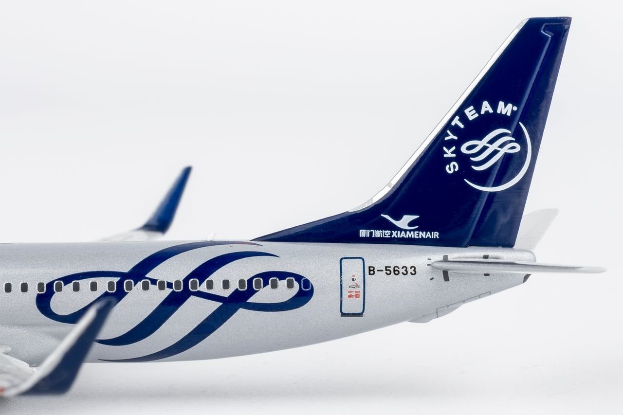 NG Models 64150 1:400 Xiamen Airlines 737 - 800/w B - 5633 (Skyteam livery)