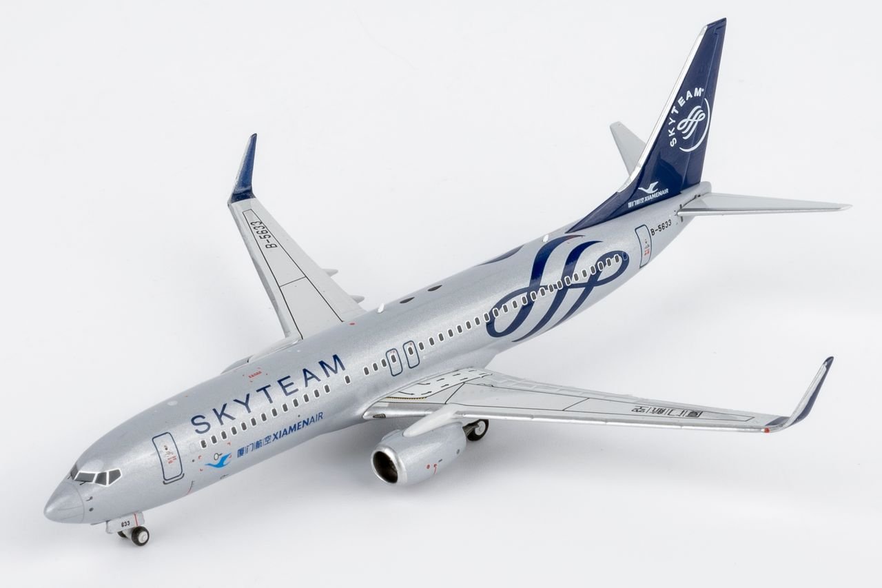 NG Models 64150 1:400 Xiamen Airlines 737 - 800/w B - 5633 (Skyteam livery)