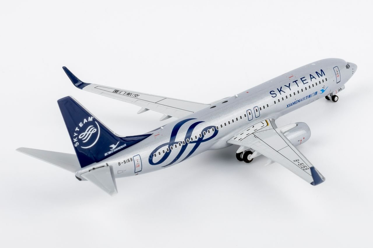 NG Models 64151 1:400 Xiamen Airlines 737 - 800/w B - 5159 (Skyteam livery)