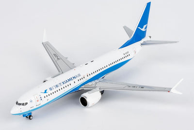 NG Models 64152 1:400 Xiamen Airlines 737 MAX 8 B - 225F (Xiamen Airlines' first Boeing aircraft delivered from China (Zhoushan))