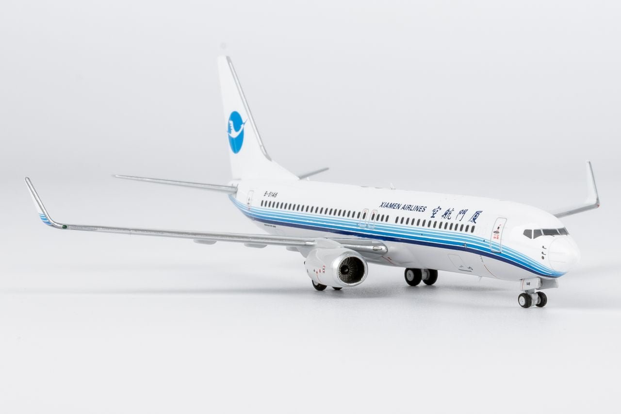 NG Models 64155 1:400 Xiamen Airlines 737 - 800/w B - 5146 (revised classics colors; Xiamen Airlines' first 737 - 800)