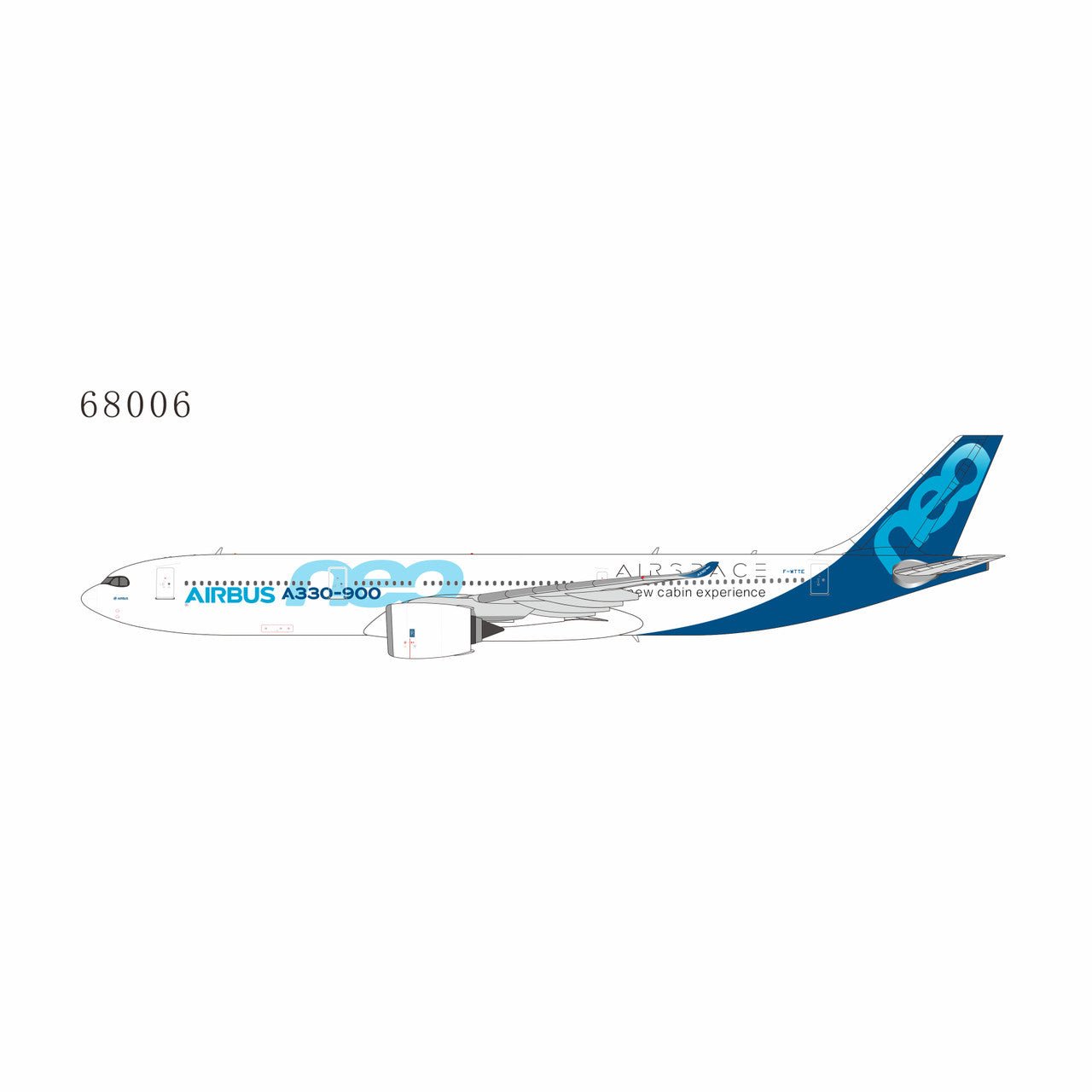 NG Models 68006 1:400 Airbus Industrie A330 - 900 F - WTTE (AIRSPACE titles)