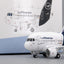 NG Models 70102PE Lufthansa A321neo (Cartoon Edition)
