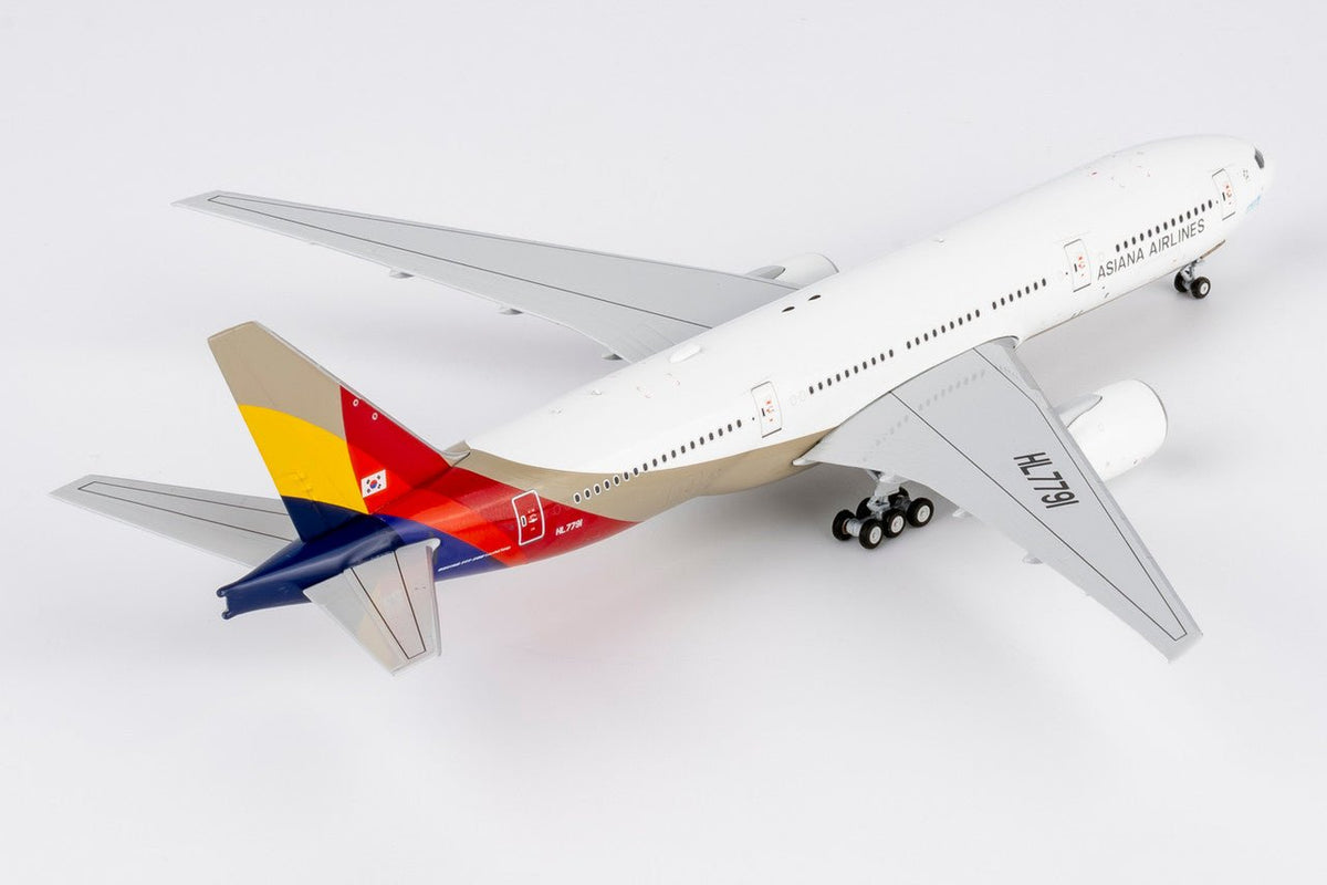 NG Models 72066 1:400 Asiana Airlines 777 - 200ER HL7791 (revised titles)