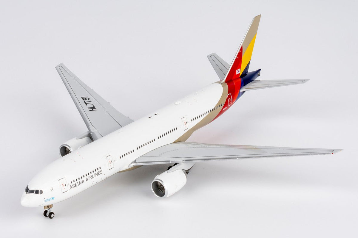 NG Models 72066 1:400 Asiana Airlines 777 - 200ER HL7791 (revised titles)