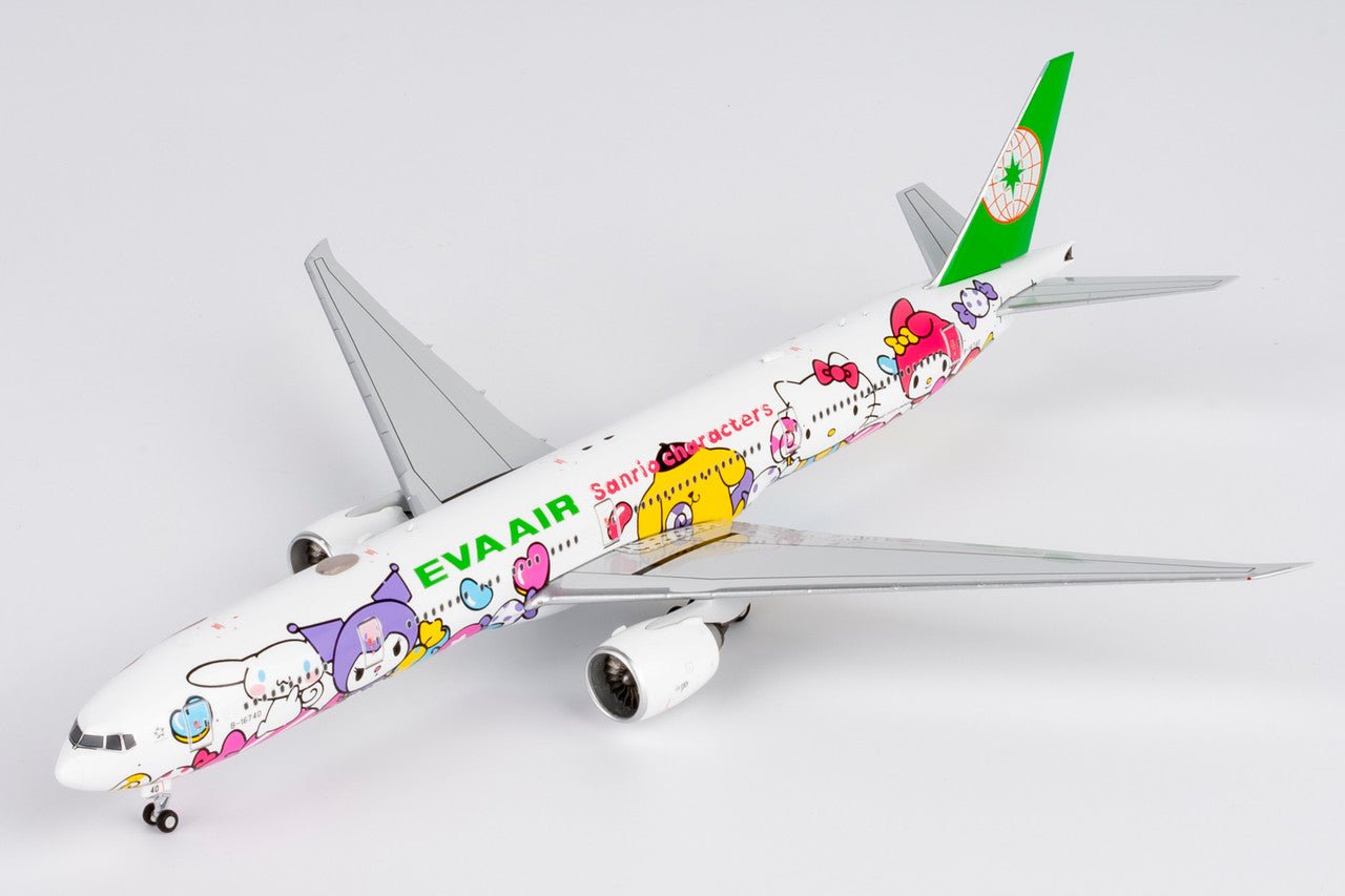 NG Models 73074 1:400 Eva Airways 777 - 300ER B - 16740 (HELLO KITTY “Candy Jet” - Sanrio Characters)