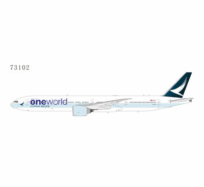 NG Models 1:400 scale ULTIMATE Cathay Pacific Airways 777-300ER B-KQI (oneworld; Luxurious packaging) diecast model airplane