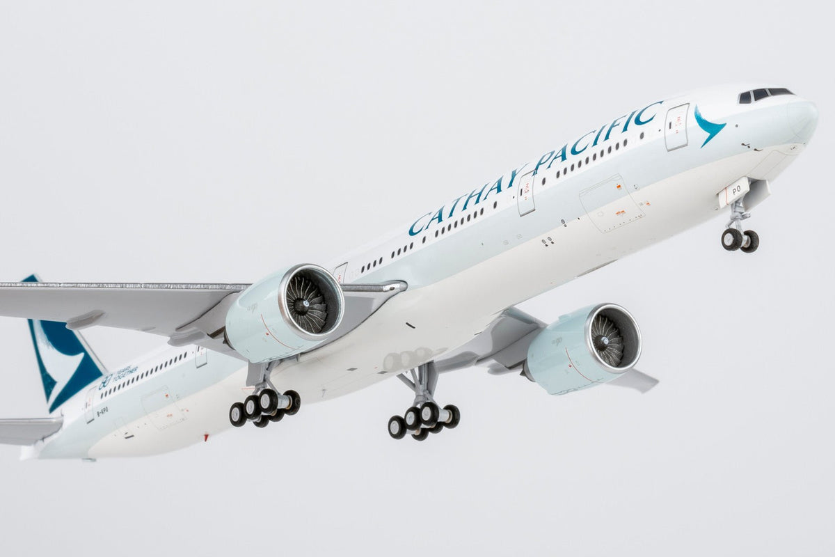 NG Models 73108 1:400 Cathay Pacific Airways 777-300ER B-KPO (large titles; "80 Years Together" sticker)