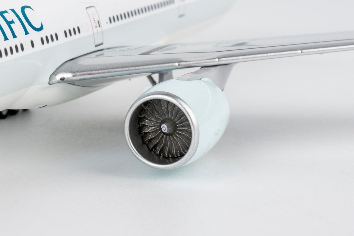 NG Models 73108 1:400 Cathay Pacific Airways 777-300ER B-KPO (large titles; "80 Years Together" sticker)