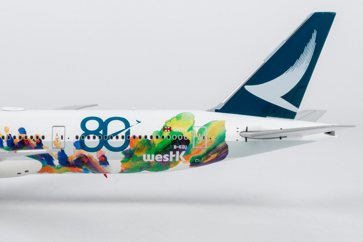 NG Models 73110 1:400 Cathay Pacific Airways 777-300ER B-KQU (The Spirit of HongKong - West Kowloon Cultural District)