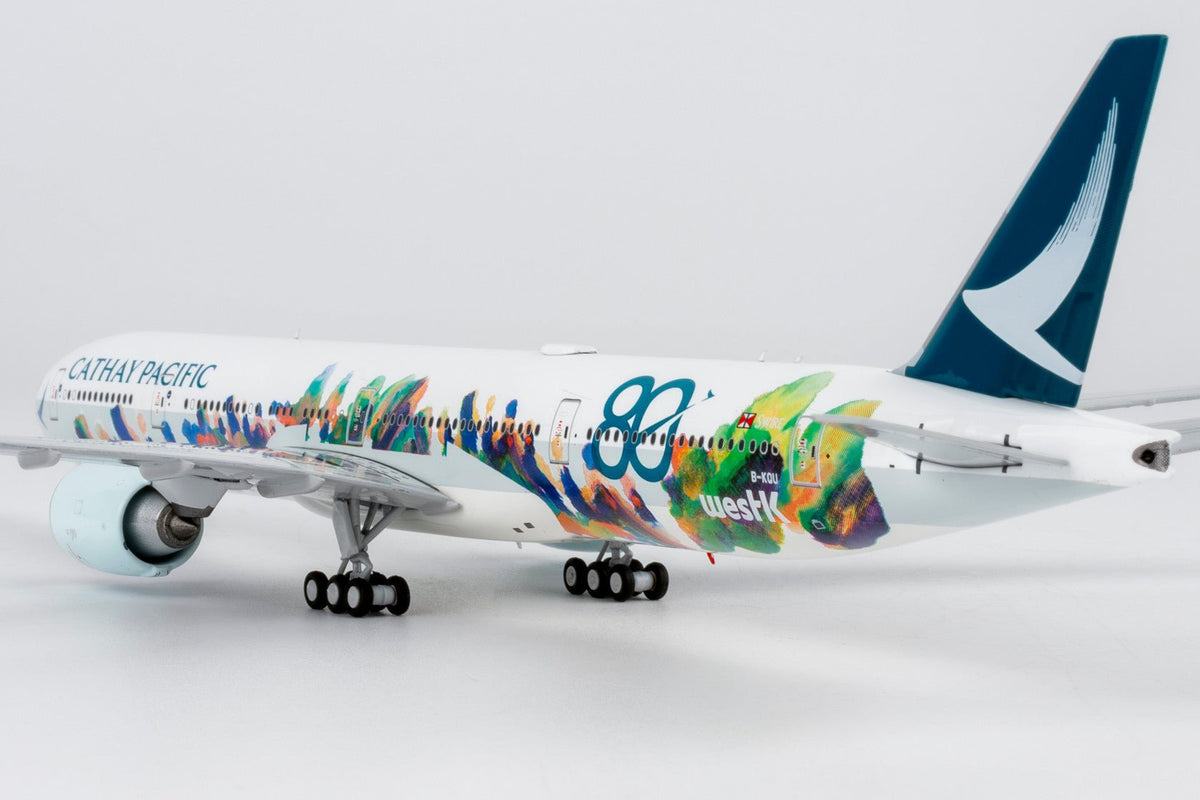NG Models 73110 1:400 Cathay Pacific Airways 777-300ER B-KQU (The Spirit of HongKong - West Kowloon Cultural District)