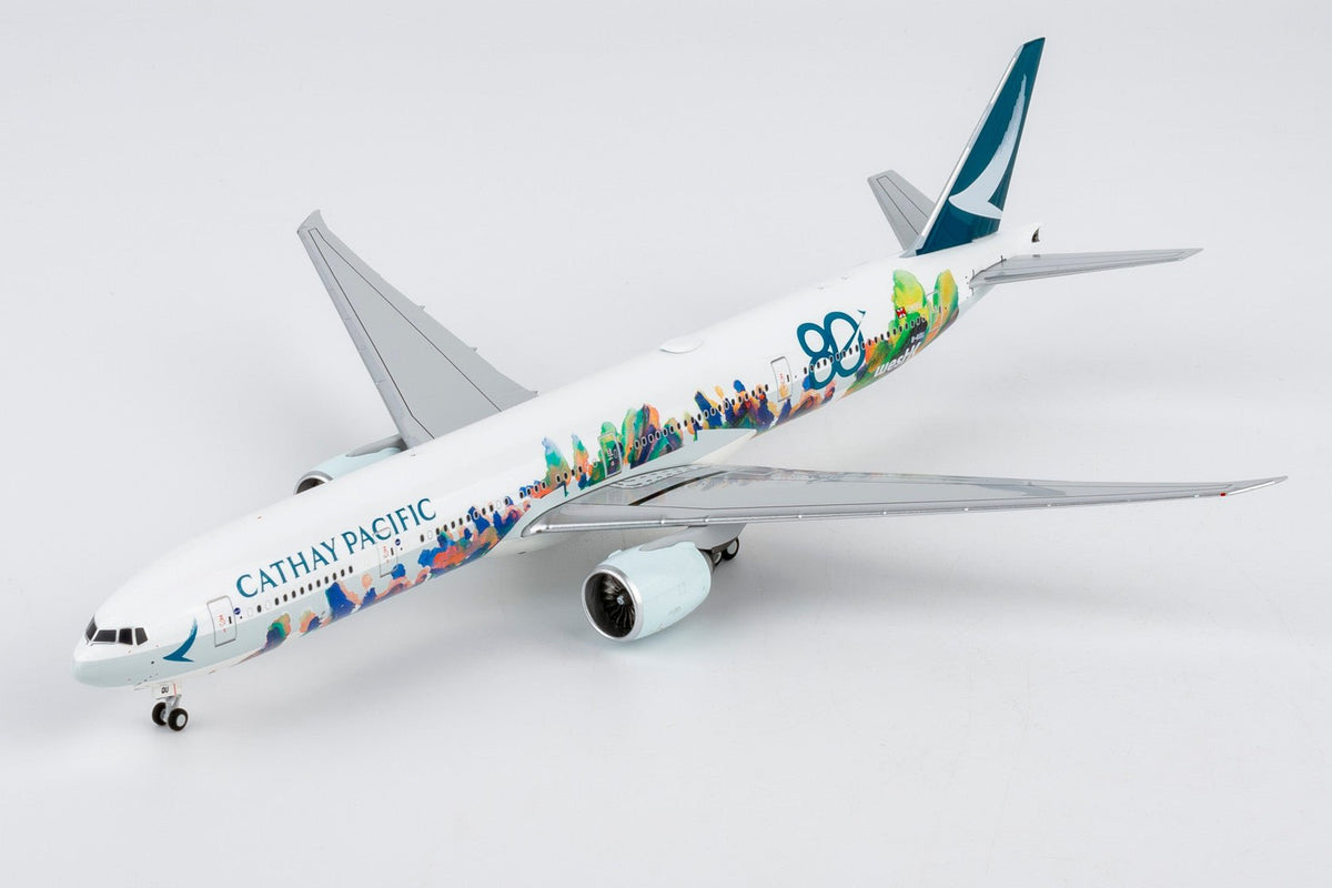 NG Models 73110 1:400 Cathay Pacific Airways 777-300ER B-KQU (The Spirit of HongKong - West Kowloon Cultural District)