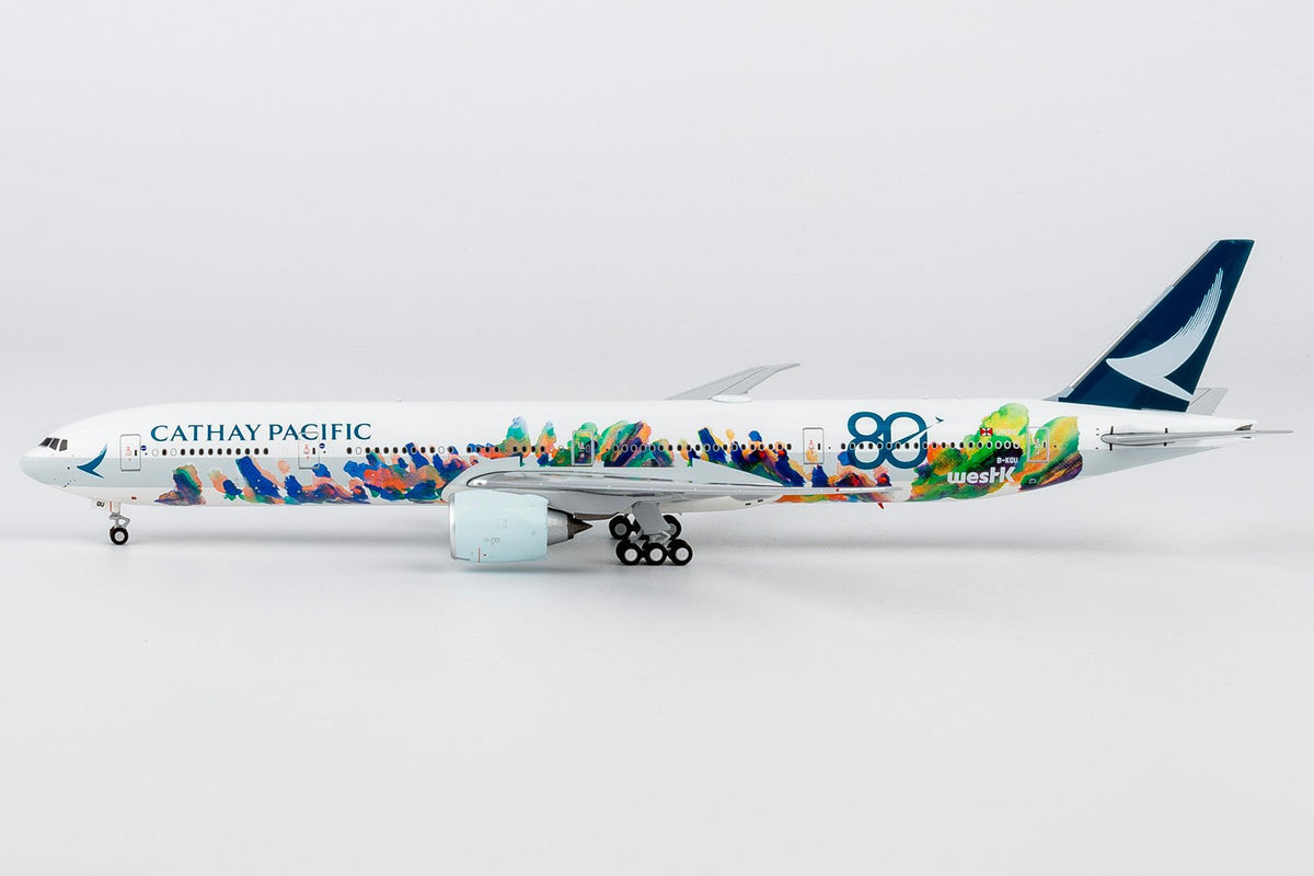 NG Models 73110 1:400 Cathay Pacific Airways 777-300ER B-KQU (The Spirit of HongKong - West Kowloon Cultural District)