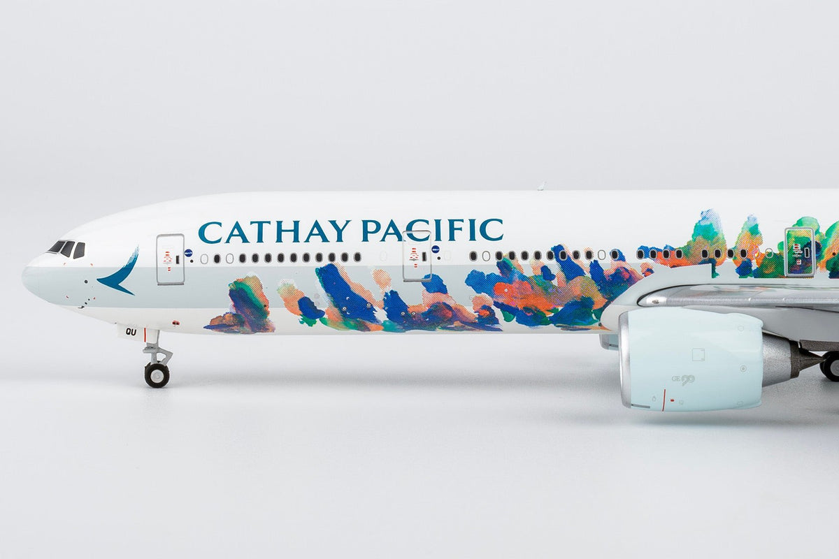 NG Models 73110 1:400 Cathay Pacific Airways 777-300ER B-KQU (The Spirit of HongKong - West Kowloon Cultural District)