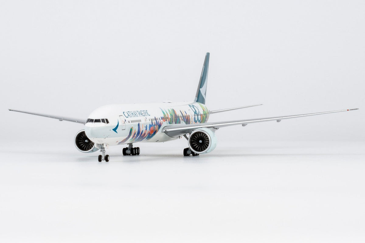 NG Models 73110 1:400 Cathay Pacific Airways 777-300ER B-KQU (The Spirit of HongKong - West Kowloon Cultural District)