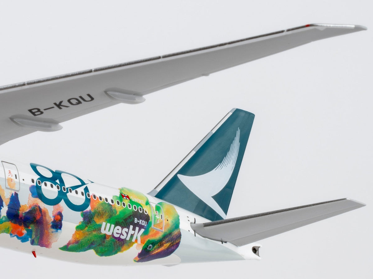 NG Models 73110 1:400 Cathay Pacific Airways 777-300ER B-KQU (The Spirit of HongKong - West Kowloon Cultural District)