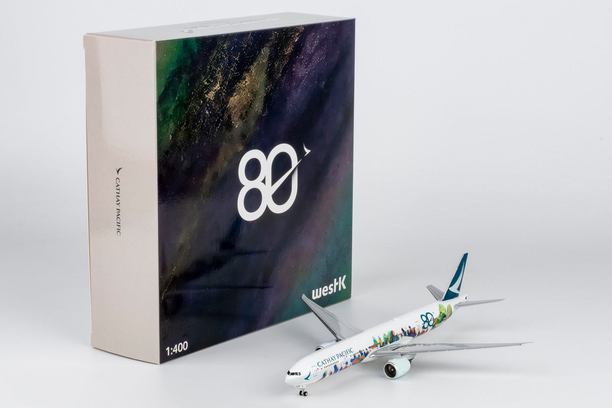 NG Models 73110 1:400 Cathay Pacific Airways 777-300ER B-KQU (The Spirit of HongKong - West Kowloon Cultural District)