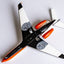 NG Models 75007 1:200 Nike Gulfstream G550 N1972N (white, red, black livery)
