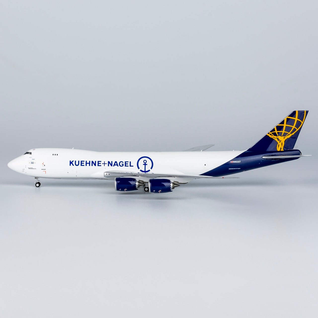 NG Models 78021 1:400 Atlas Air(KUEHNE+NAGEL) 747 - 8F N862GT (KUEHNE+NAGEL titles)