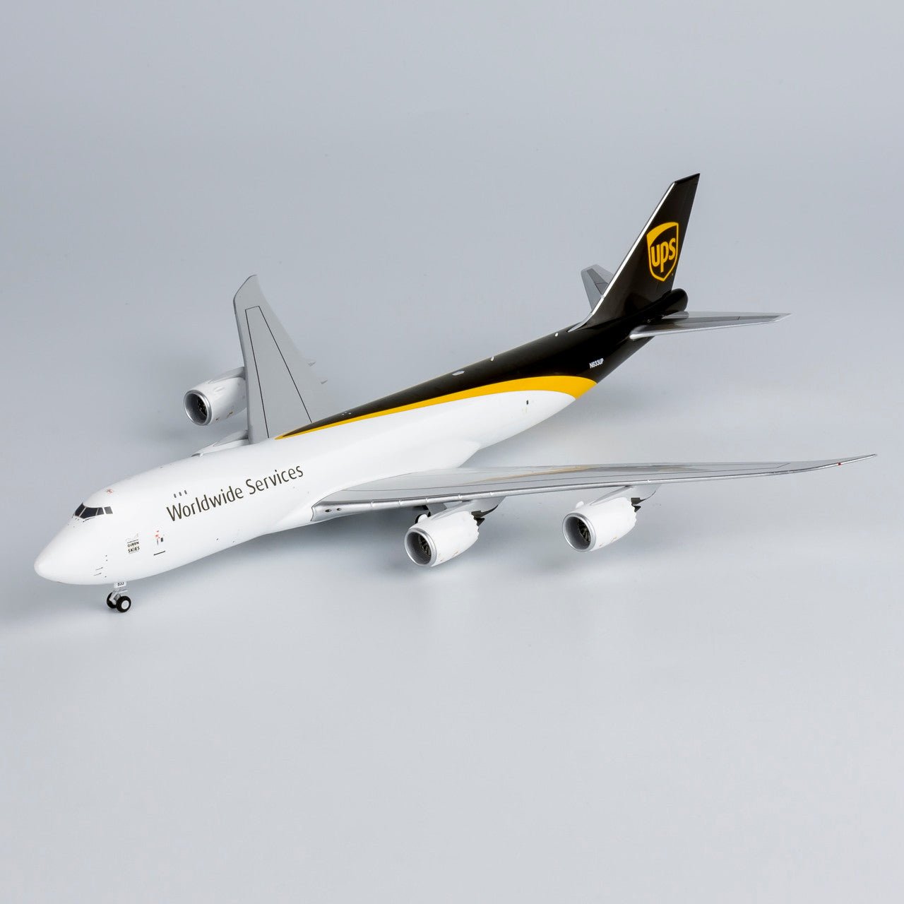 NG Models 78025 1:400 United Parcel Service - UPS 747 - 8F N633UP (Celebrating The Queen Of The Skies)