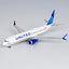 NG Models 88041 1:400 United Airlines 737 MAX 8 N27255 (Aviate sticker)