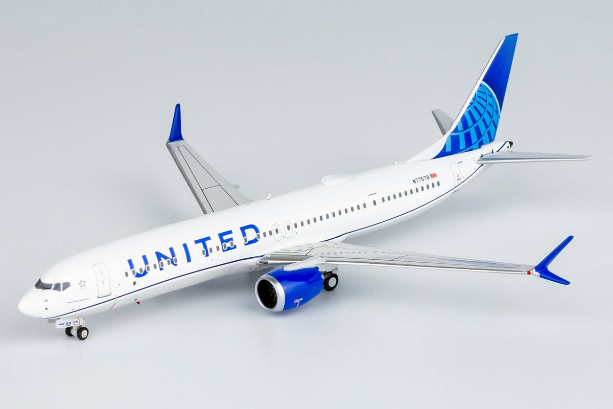 NG Models 89013 1:400 United Airlines 737 MAX 9 N77578 (Blue Evolution livery)