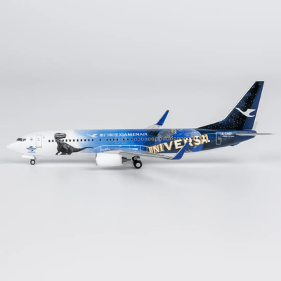 NG Models CXA095 1:400 Xiamen Airlines 737 - 800/w B - 5487 (Universal Beijing Resort - Jurassic World Isla Nubla)