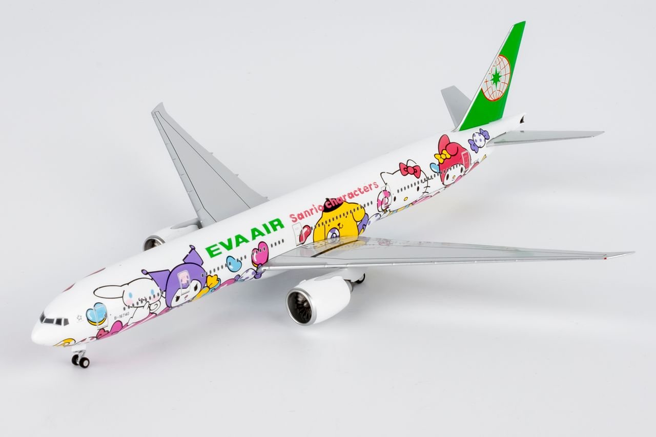 NG Models EVA047 1:400 Eva Airways 777 - 300ER B - 16740 (HELLO KITTY “Candy Jet” - Sanrio Characters 糖果机)