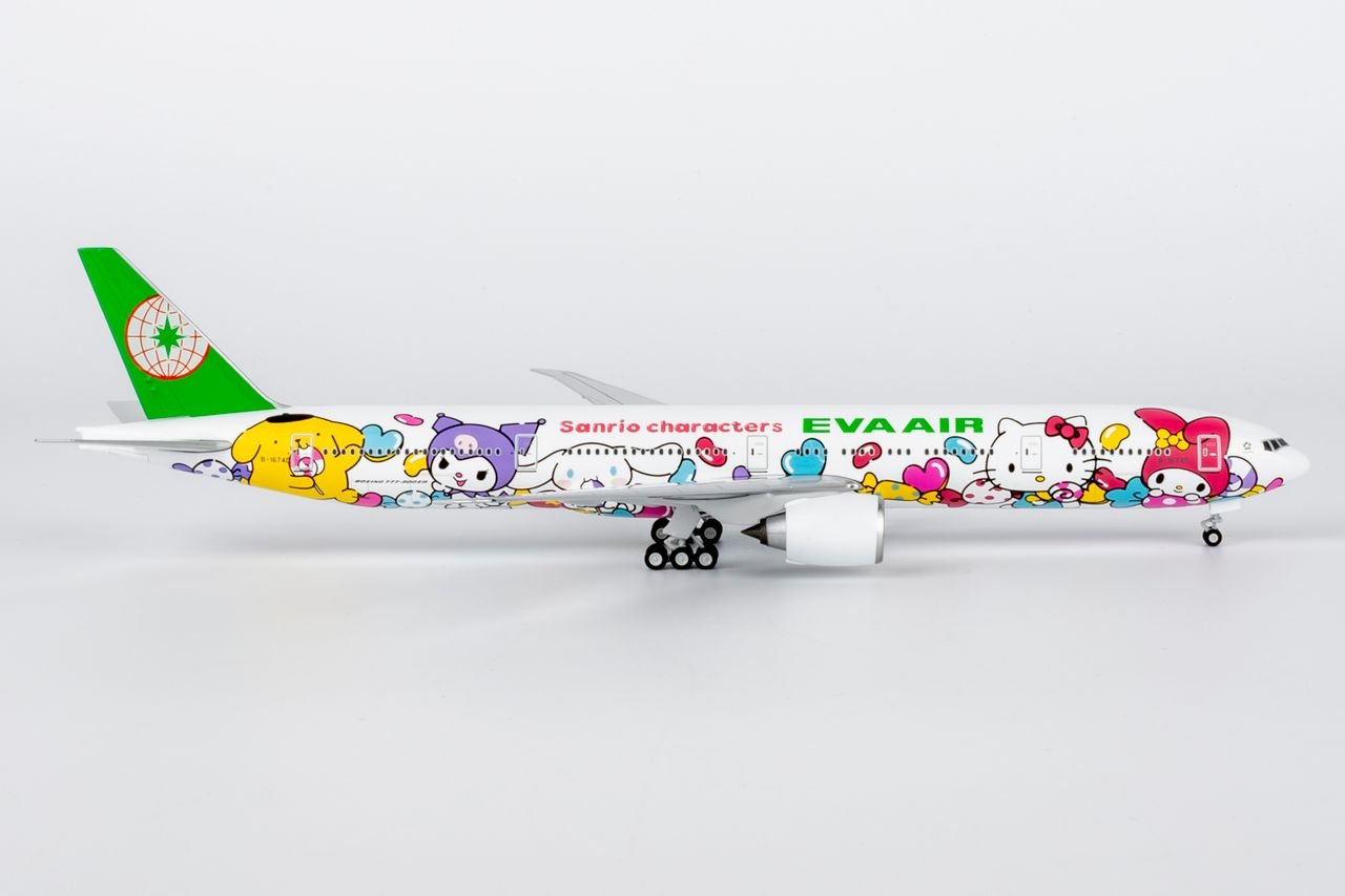 NG Models EVA047 1:400 Eva Airways 777 - 300ER B - 16740 (HELLO KITTY “Candy Jet” - Sanrio Characters 糖果机)