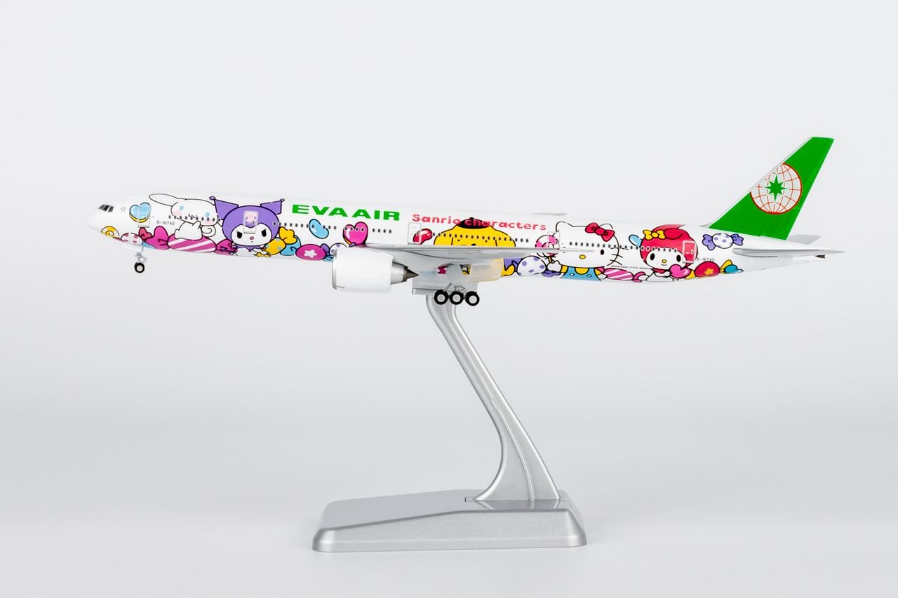 NG Models EVA047 1:400 Eva Airways 777 - 300ER B - 16740 (HELLO KITTY “Candy Jet” - Sanrio Characters 糖果机)