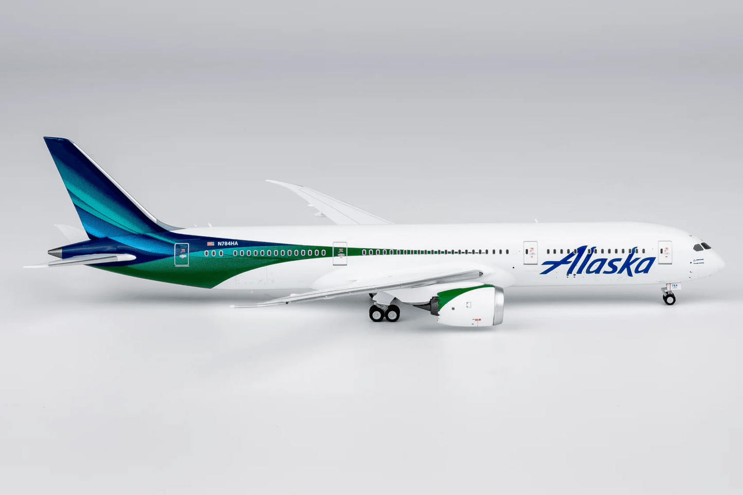 NG Models [ULTIMATE] 55161 1:400 Alaska Airlines 787 - 9 Dreamliner N784HA (new colors; Luxurious Package)