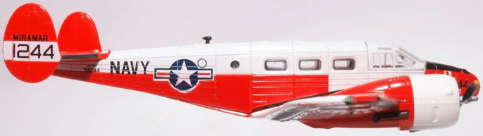Oxford 72BE003 1:72 Beech UC - 45J Expeditor US Navy Twin Beech NAS Miramar