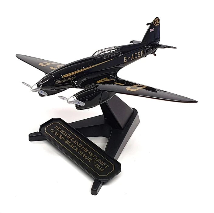 Oxford 72COM001 de Havilland Comet G - ACSP Black Magic, MacRobertson Air Race