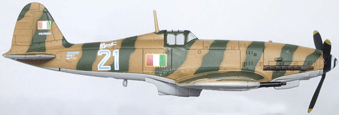 Oxford AC112 1:72 Fiat G55 Cantauro Montefusco - Bonet Squadron 1944