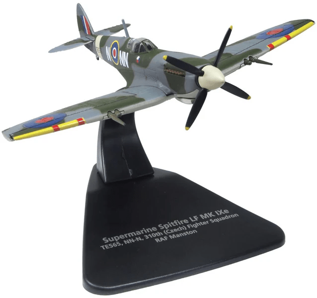 Oxford AC123 1:72 Supermarine Spitfire Mk.IXe - No. 310 (CzechoslovSquadron, RAF Manston, 1945 (National Technical Museum, Prague)