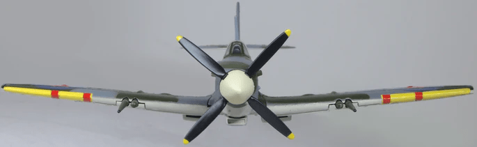 Oxford AC123 1:72 Supermarine Spitfire Mk.IXe - No. 310 (CzechoslovSquadron, RAF Manston, 1945 (National Technical Museum, Prague)