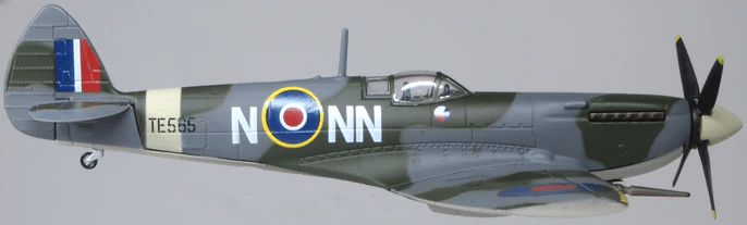 Oxford AC123 1:72 Supermarine Spitfire Mk.IXe - No. 310 (CzechoslovSquadron, RAF Manston, 1945 (National Technical Museum, Prague)