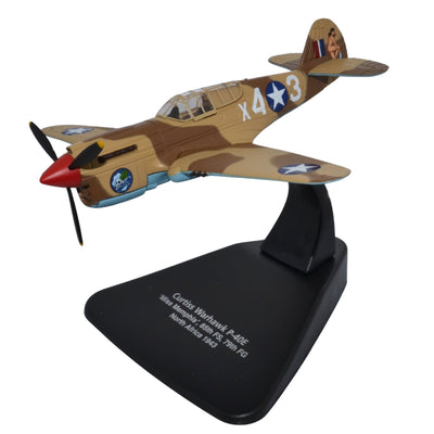Oxford AC127 1:72 Curtiss P - 40F Warhawk "Miss Memphis," 85th Fighter Squadron, 79th Fighter Group, North Africa, 1943