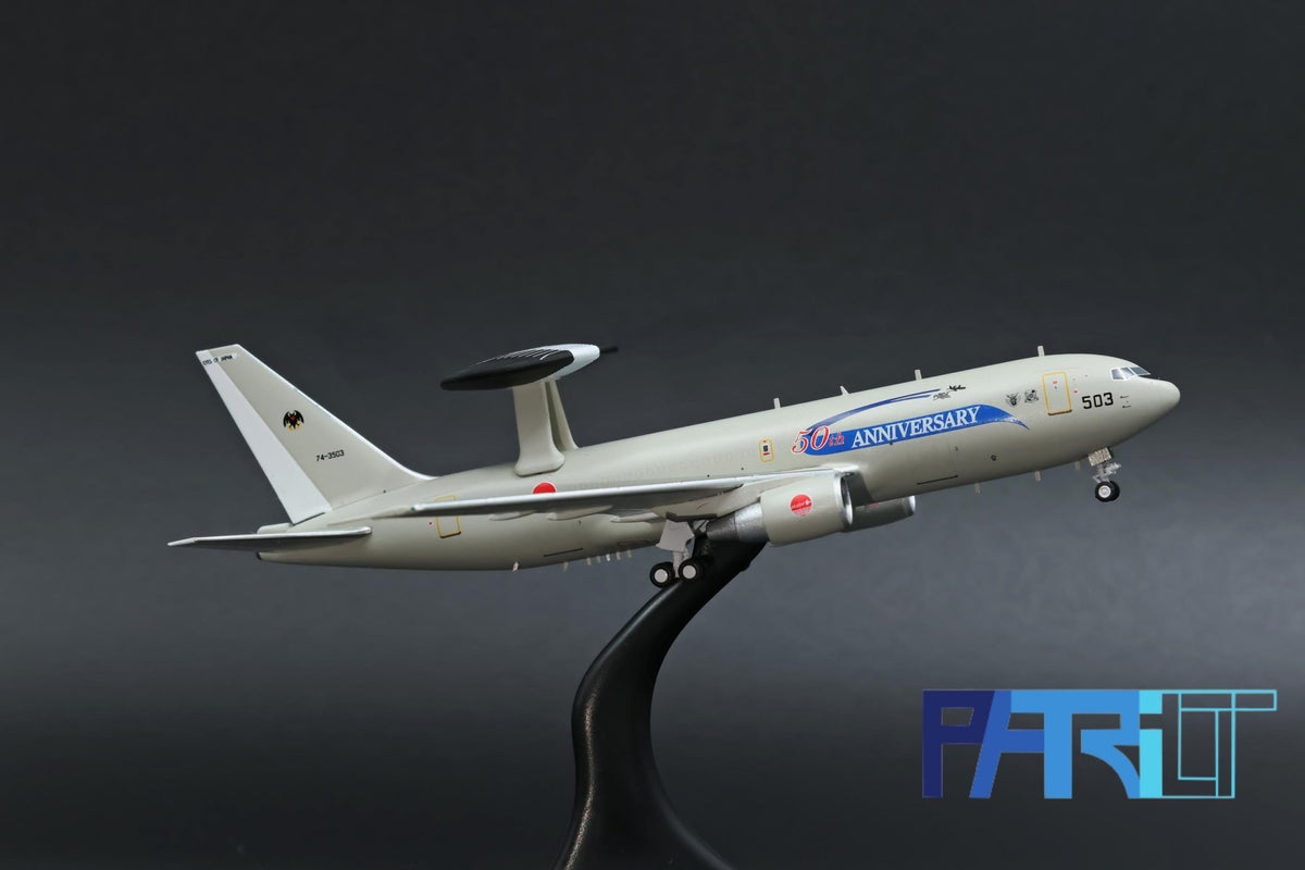 Patriot Model PT-400-013 1:400 Boeing E-767 AWACS 74-3503 JASDF, Misawa Airbase "50th Anniversary"