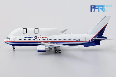 Patriot Model PT - 400 - 015 1:400 Boeing Prototype Livery B767 - 200 US Army Airborne Optical Adjunct (AOA), Complimentary Patch Included N767BA