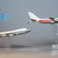Patriot Models PT - 400 - 016FD, PT - 400 - 017FD 1:400 Imperial Iranian AF Boeing 747 - 131 5 - 284, 5 - 8101 2 Plane Set W/Flaps