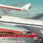 Patriot Models PT - 400 - 016FD, PT - 400 - 017FD 1:400 Imperial Iranian AF Boeing 747 - 131 5 - 284, 5 - 8101 2 Plane Set W/Flaps