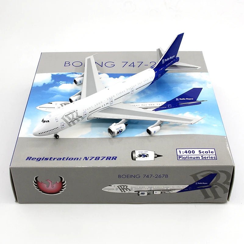 Phoenix Models 11710 1:400 Rolls - Royce Boeing 747 - 200 N787RR "Trent 1000"