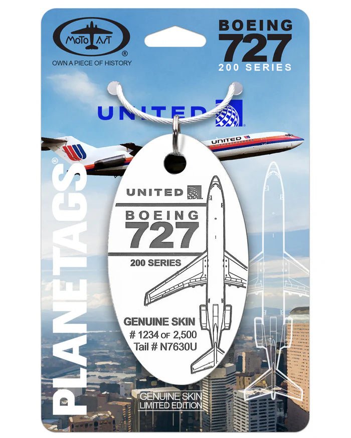 Lockheed Jet Tag Plane Tags Delta Airlines Lockheed L-1011 Tristar N786DL (White) -MTS ...