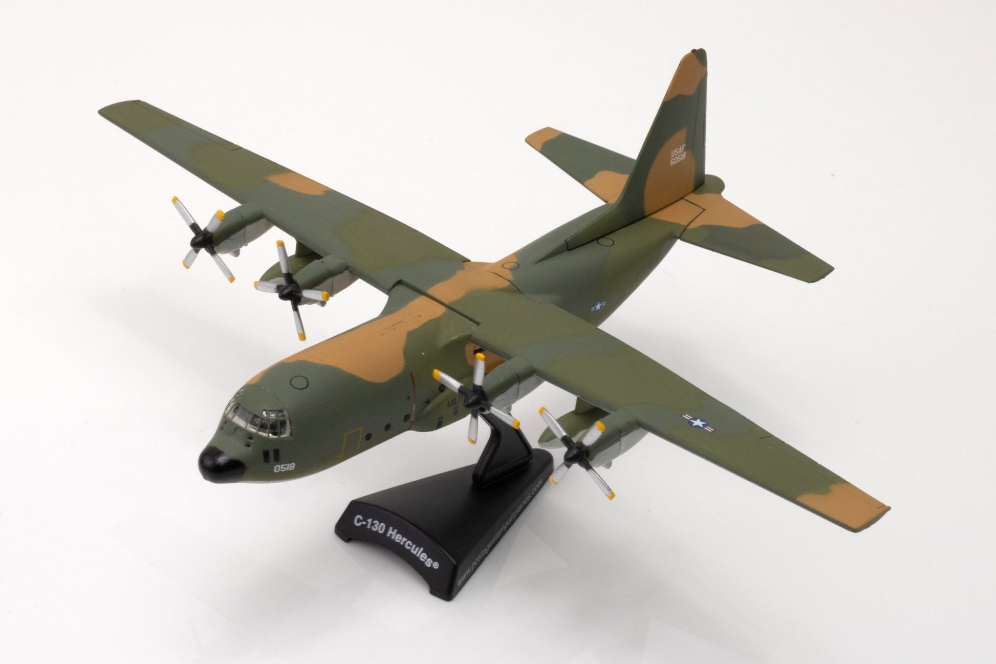 Postage Stamp PS5330 - 6 1:200 C - 130 Hercules Little Rock AFB, SEA CAMO