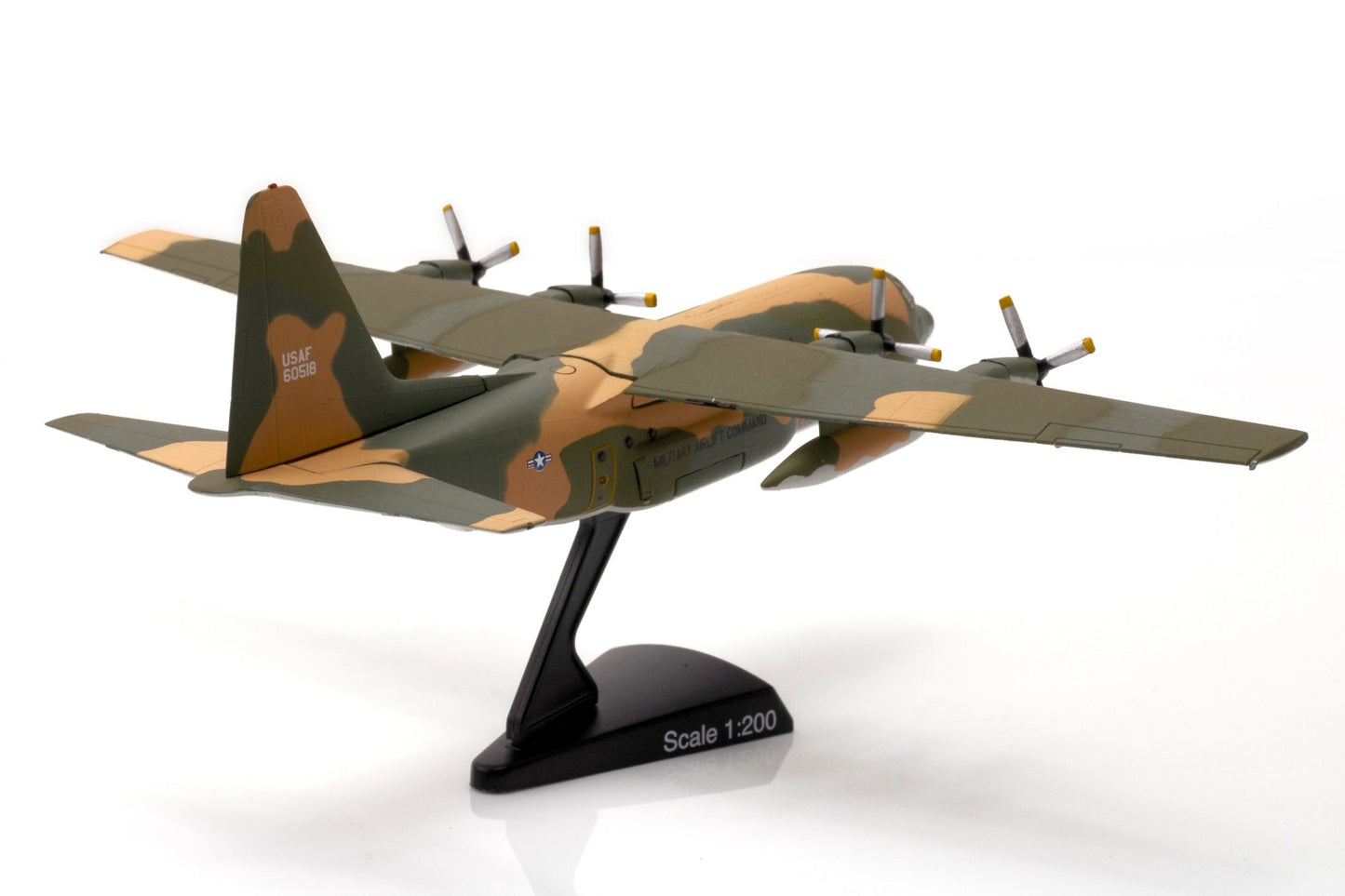 Postage Stamp PS5330 - 6 1:200 C - 130 Hercules Little Rock AFB, SEA CAMO