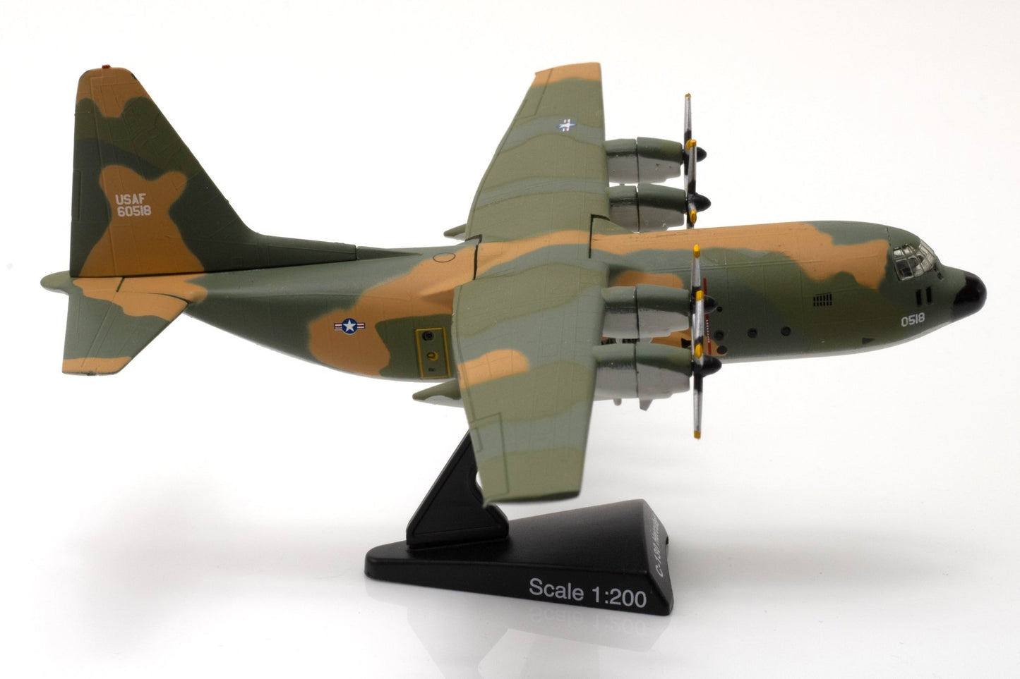 Postage Stamp PS5330 - 6 1:200 C - 130 Hercules Little Rock AFB, SEA CAMO