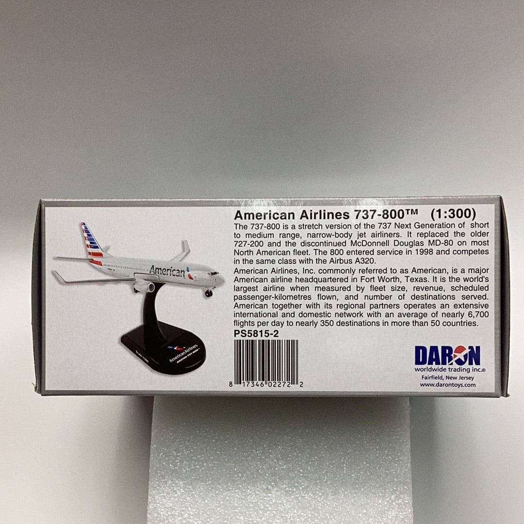 Postage Stamp PS5815 - 2 1:300 American Boeing 737 - 800