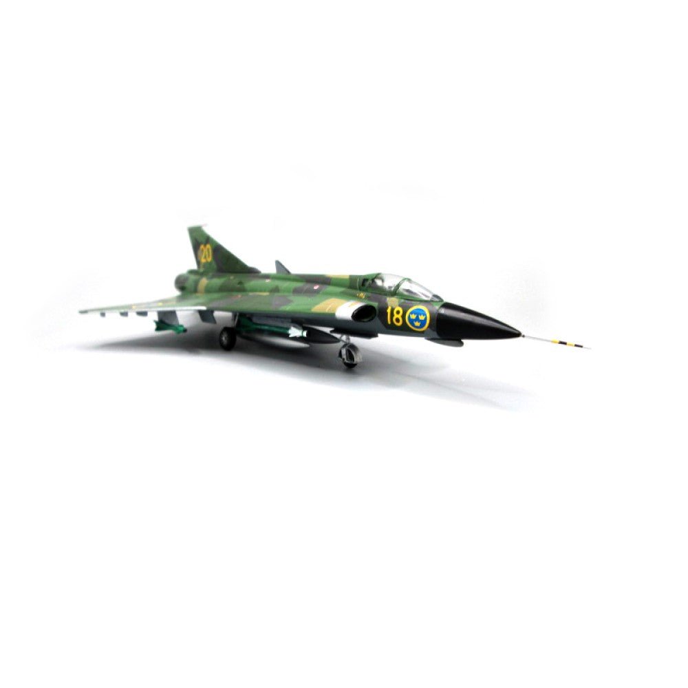 Pre - Order Aviation 72 AV72 - 41008 1:72 Saab J35 Draken – F 18 (Sodertorn) Wing, Swedish Air Force Splinter Camouflage Test, 1972